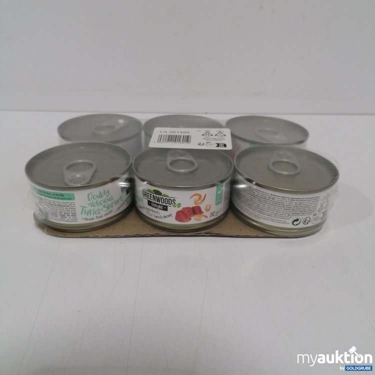 Artikel Nr. 844355: Greenwoods Original Katzenfutter 6x70g