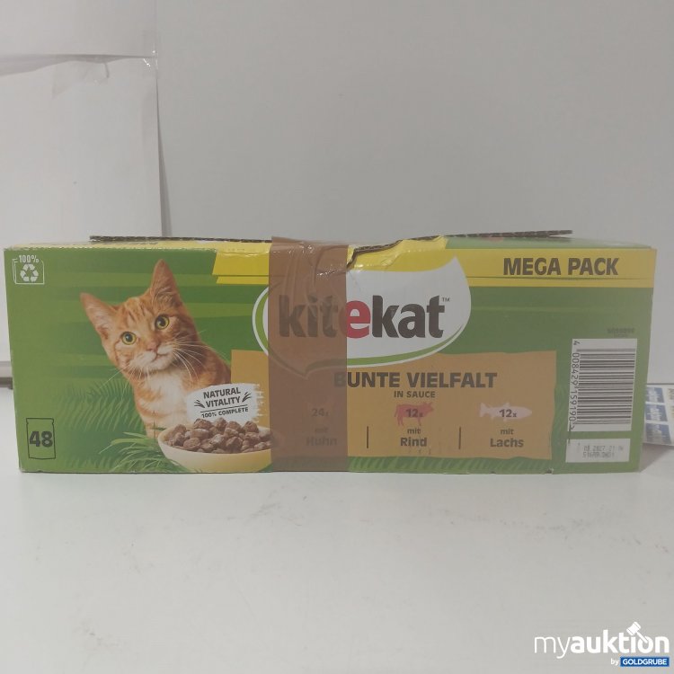Artikel Nr. 846355: Kitekat bunte Vielfalt mega Pack in Sauce  48x85 g