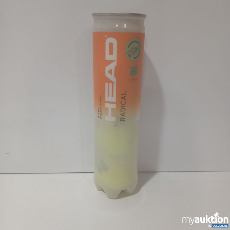 Artikel Nr. 873355: Head Radical Tennisbälle 4 Stk.