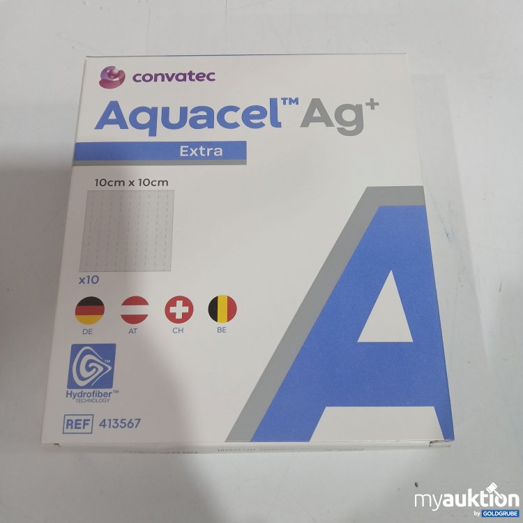 Artikel Nr. 876355 Artikel Nr. 876355: Convatec Aquacel AG Extra 10x10cm 10Stk
