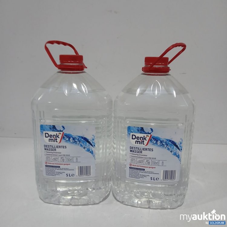Artikel Nr. 885355: Denk mit Destilliertes Wasser 2x5 l