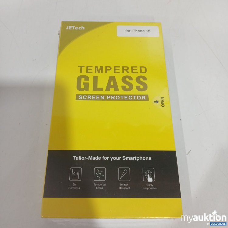 Artikel Nr. 898355: JETech Temperes Glass Screen Protector for iPhone 15 