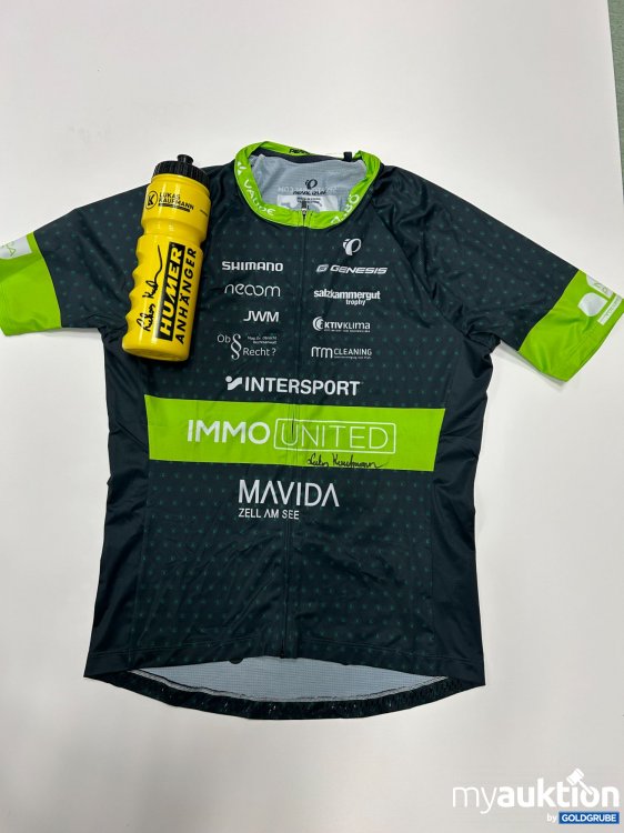 Artikel Nr. 913355: Rad-Trikot signiert und Trinkflasche signiert von Extremradsportler Lukas Kaufmann