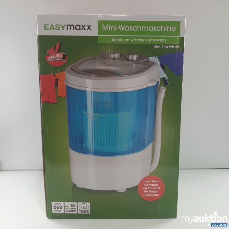 Artikel Nr. 921355: Easymaxx Mini- Waschmaschine 3kg Wäsche 