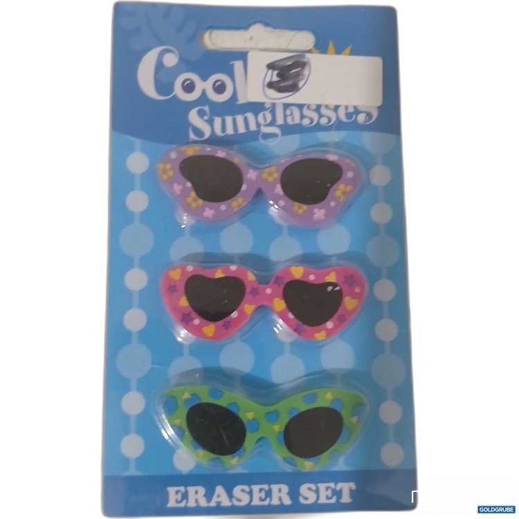 Artikel Nr. 929355: Cool Sunglasses Radiergummi 3Pack