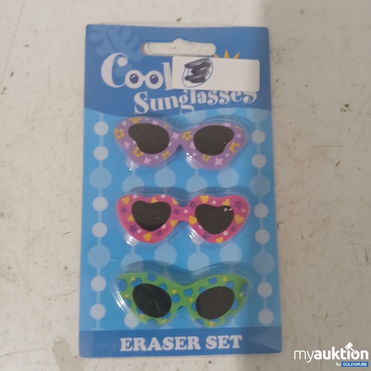 Artikel Nr. 929355: Cool Sunglasses Radiergummi 3Pack