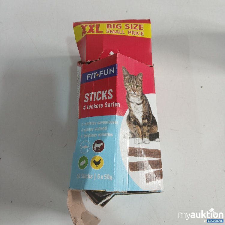 Artikel Nr. 958355: Fit+Fun Sticks 4leckere Sorten 5x50g 