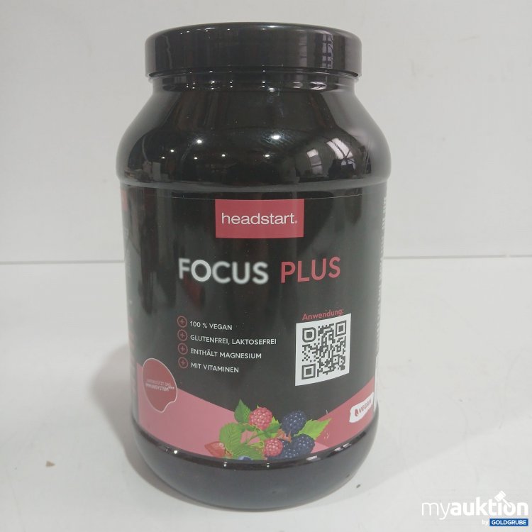 Artikel Nr. 960355: Headstart Focus Plus Getränkepulver Waldbeer Geschmack 1500g