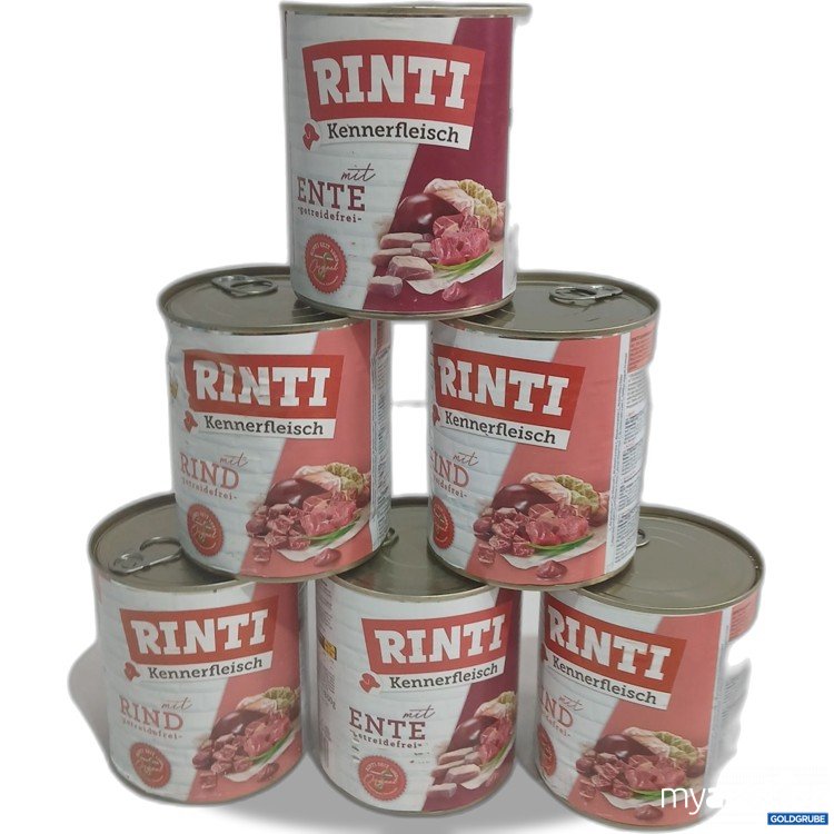 Artikel Nr. 986355: Rinti Hundefutter diverse Sorten 6x800g 