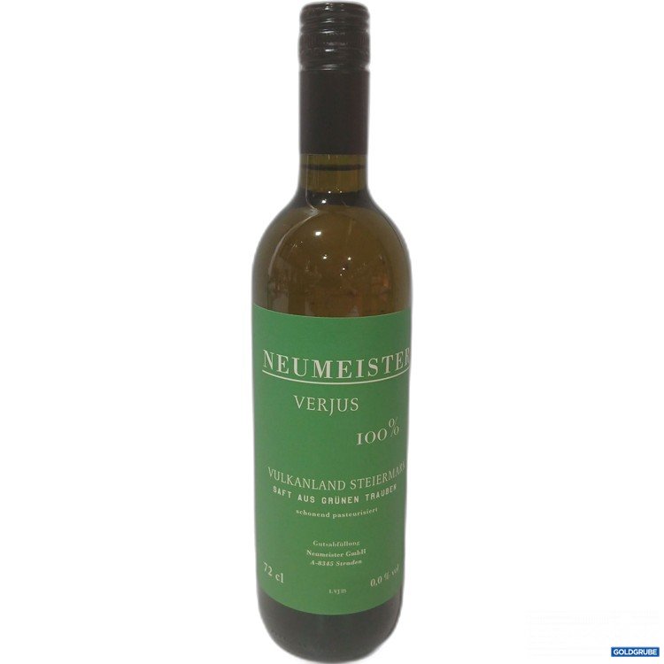 Artikel Nr. 989355: Neumeister Verjus 100% Vulkanland Steiermark Saft aus grünen Trauben 0,7L 
