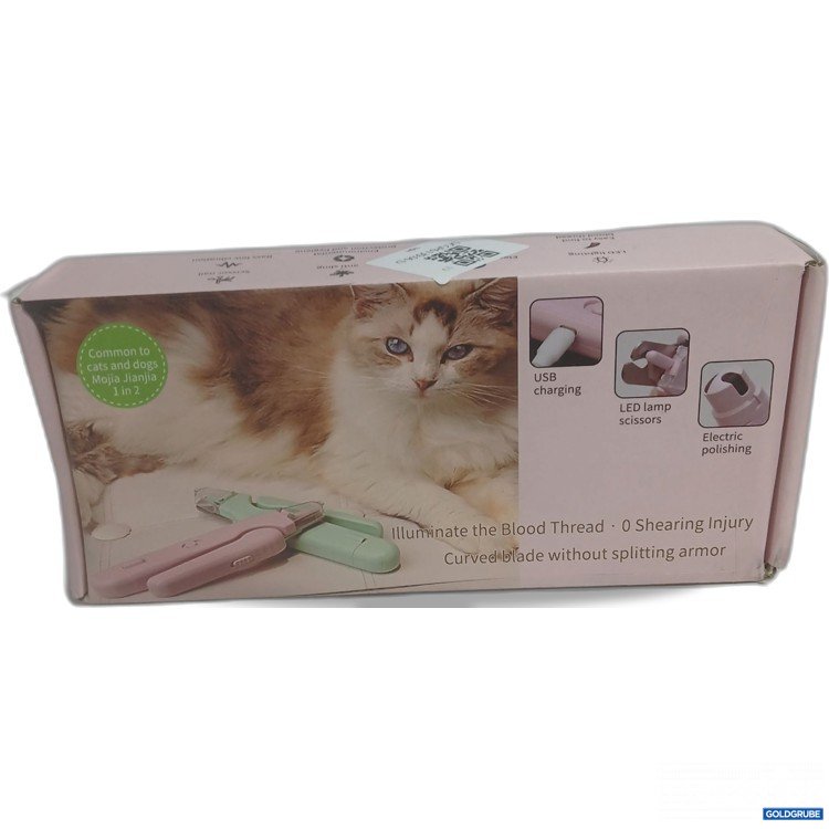Artikel Nr. 994355 Artikel Nr. 994355: Pet LED Nail clipper white