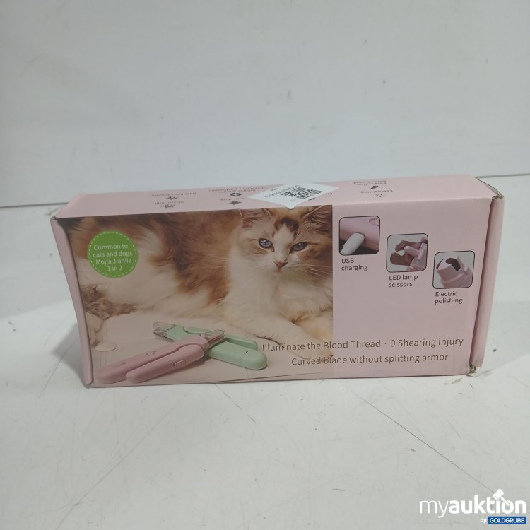 Artikel Nr. 994355 Artikel Nr. 994355: Pet LED Nail clipper white