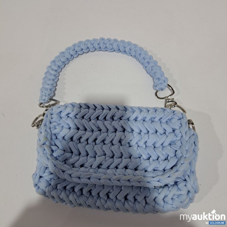 Artikel Nr. 389356 Artikel Nr. 389356: Gehäkelte Tasche blau