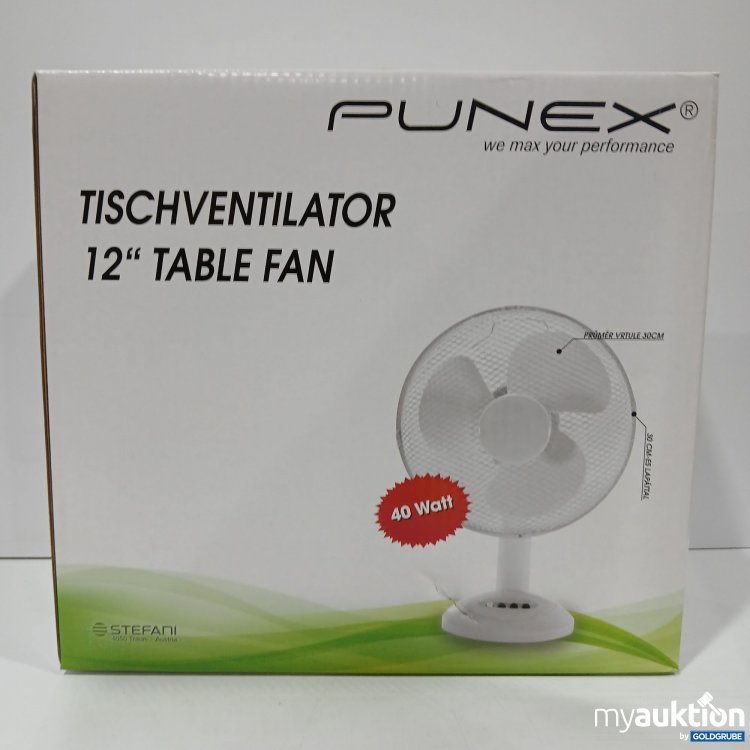 Artikel Nr. 399356: Punex Tischventilator 12"