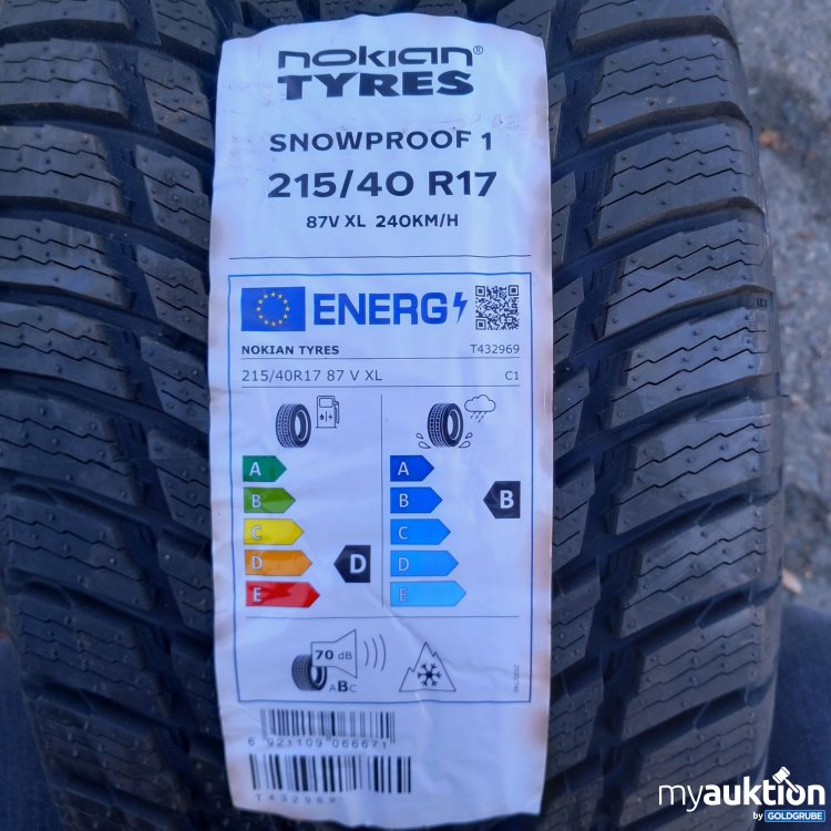 Artikel Nr. 519356: Nokian Tyres 215/40 R17 87V M&S