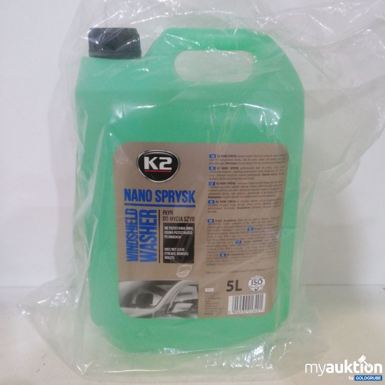 Artikel Nr. 677356 Artikel Nr. 677356: K2 Nano Sprysk windshield washer 5L