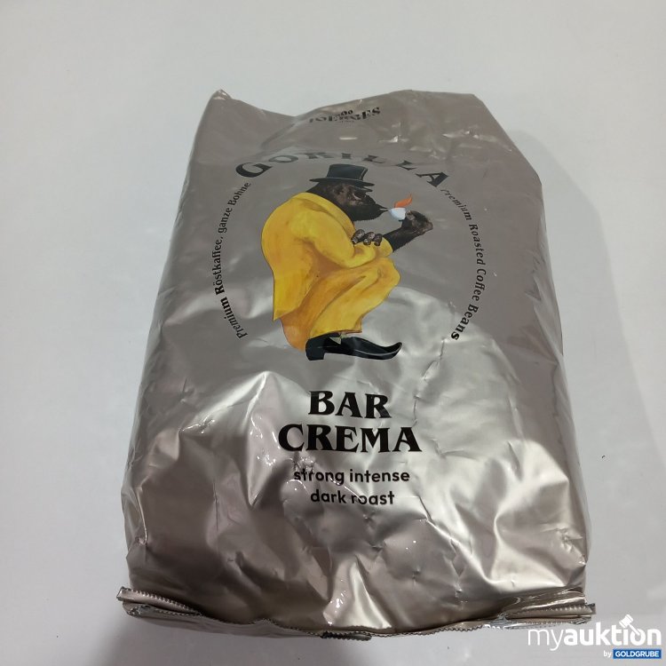 Artikel Nr. 787356 Artikel Nr. 787356: Gorilla Bar Crema strong intense dark Roastbeef 1kg
