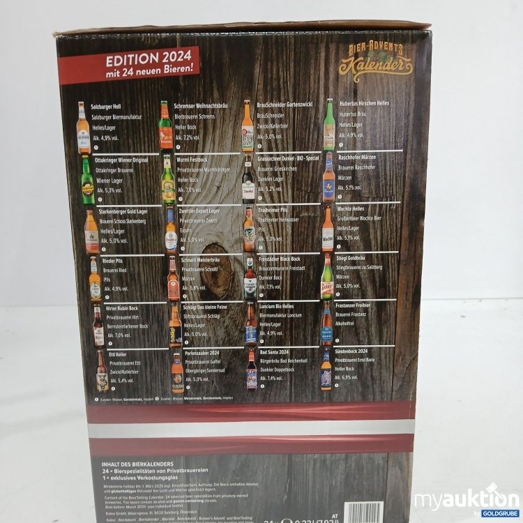Artikel Nr. 807356: Original Kalea Bier Advents Kalender 