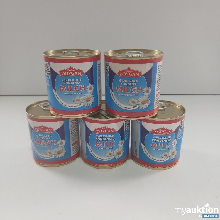 Artikel Nr. 834356 Artikel Nr. 834356: Dovgan Gezuckerte Kondensmilch 5x370g