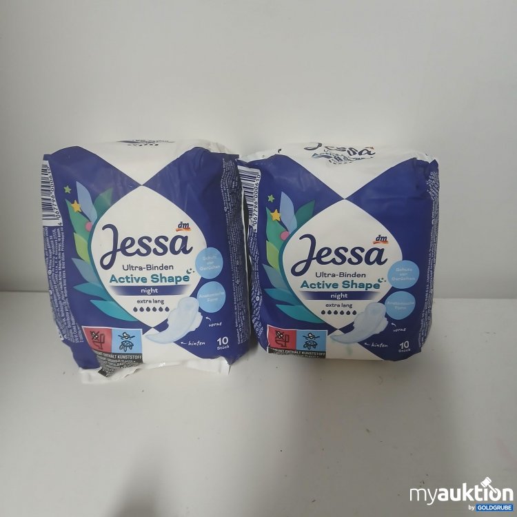 Artikel Nr. 884356 Artikel Nr. 884356: Jessa Ultra-Binden Active Shape Night 10 Stück