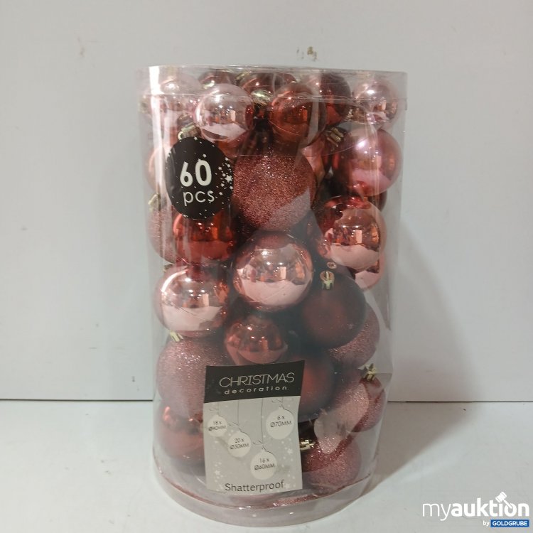 Artikel Nr. 930356 Artikel Nr. 930356: Christmas Decoration Shatterproof 60stk