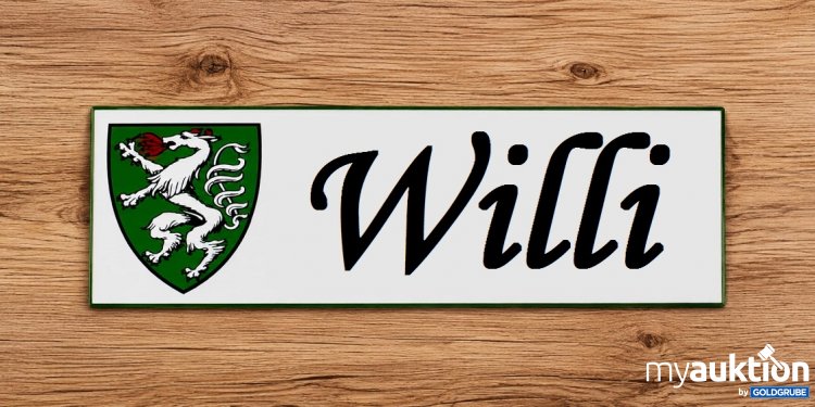 Artikel Nr. 937356: Blechschild 