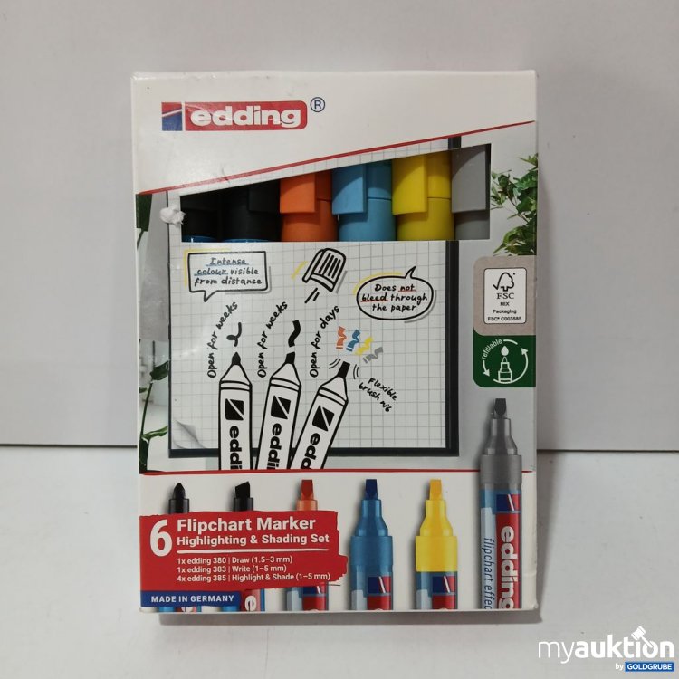 Artikel Nr. 964356: edding Flipchart Marker Highlighting & Shading Set
