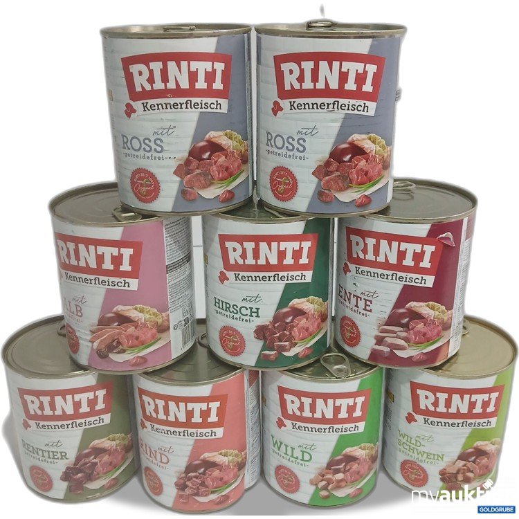 Artikel Nr. 986356: Rinti Hundefutter diverse Sorten 9x800g