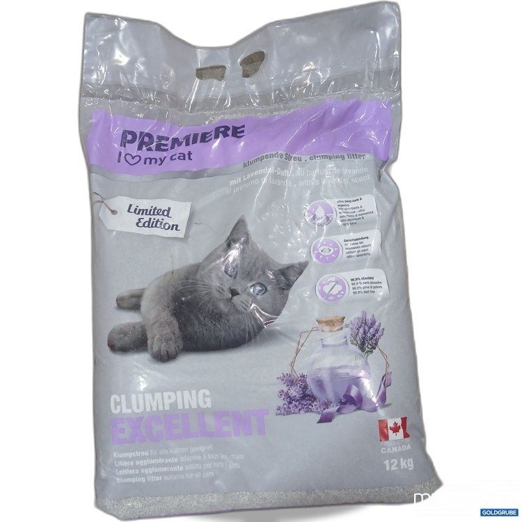 Artikel Nr. 990356 Artikel Nr. 990356: Premiere clumping excellent Katzenstreu Lavendel-Duft 12kg