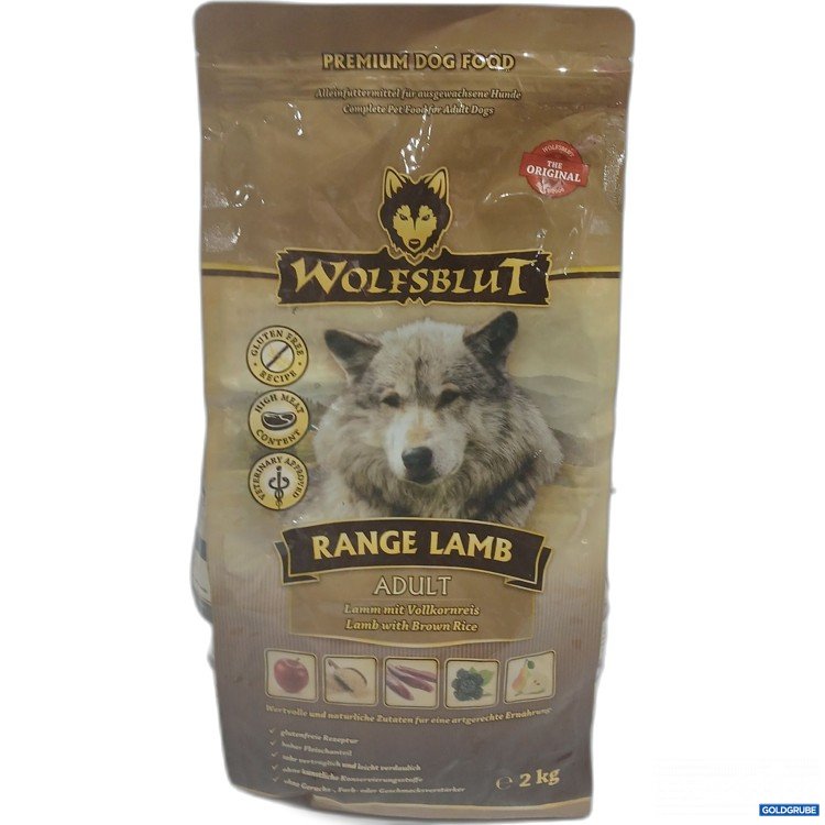 Artikel Nr. 460357: Wolfsblut Range Lamb Adult Lamm mit Vollkornreis 2kg 