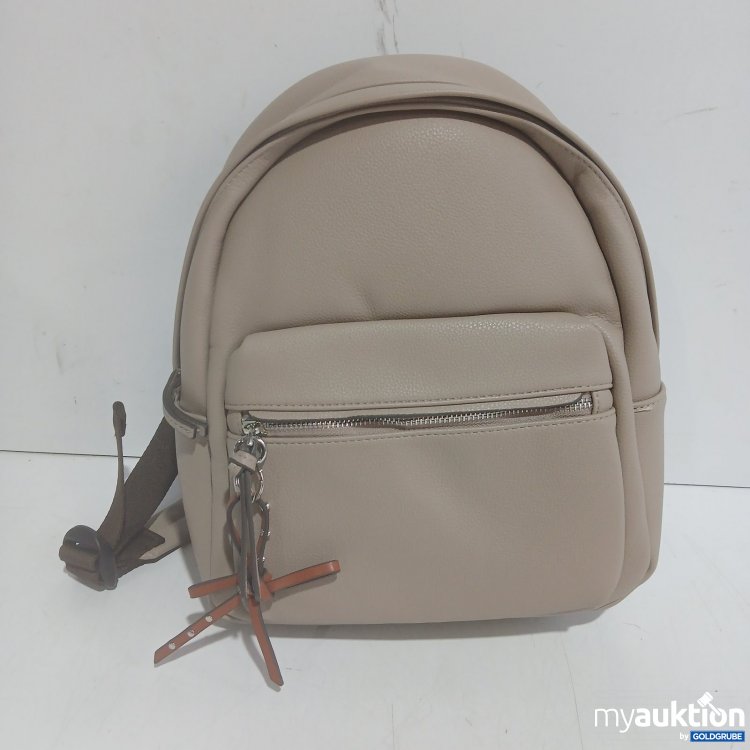Artikel Nr. 463357 Artikel Nr. 463357: Parfoic Rucksack beige mit Reißverschluss vorne ca. 27x25cm