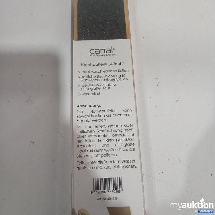 Artikel Nr. 526357: canal Hornhautfeile 4-fach 4043-04