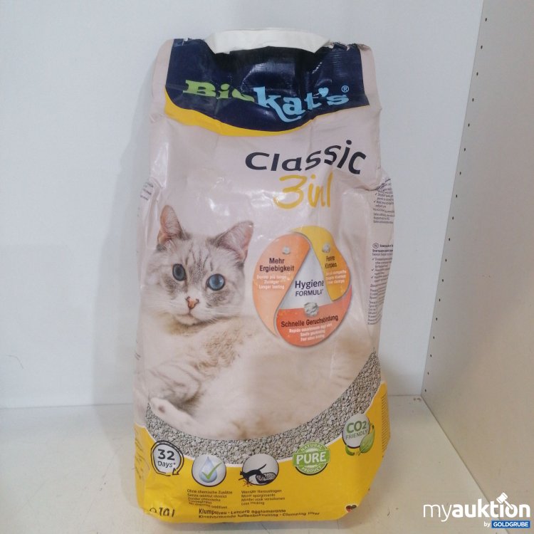 Artikel Nr. 677357 Artikel Nr. 677357: Biokats's Classic 3in1 Katzenstreu 10l