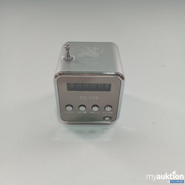 Artikel Nr. 840357 Artikel Nr. 840357: TD-V26 Mini Lautsprecher