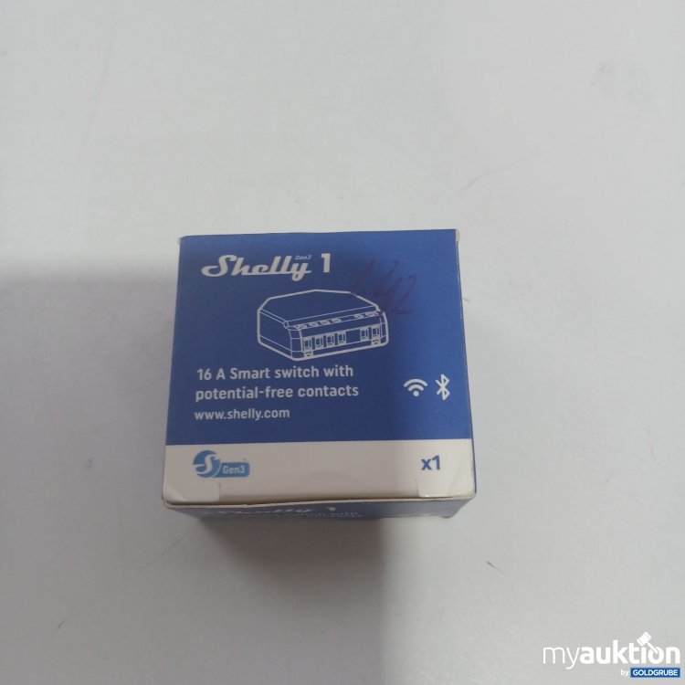 Artikel Nr. 861357: Shelly1 Gen3 16A Smart switch with potential-free contacts 
