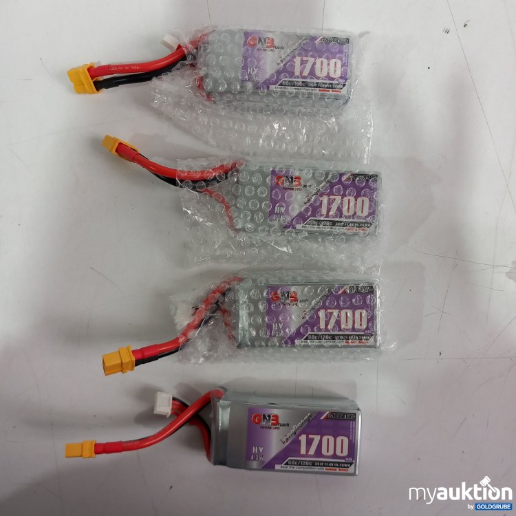 Artikel Nr. 868357: GNB Flight Power Lipo Battery 1700 4 Stk.