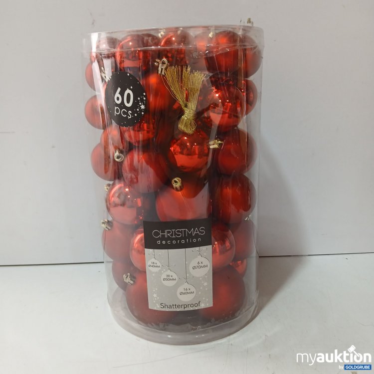 Artikel Nr. 930357 Artikel Nr. 930357: Christmas Decoration Shatterproof 60stk