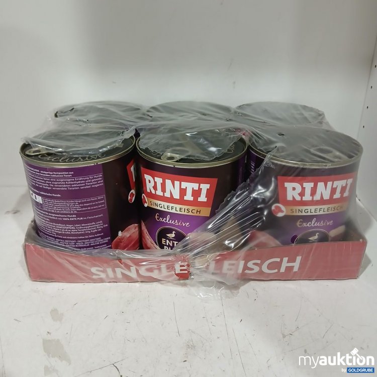 Artikel Nr. 978357 Artikel Nr. 978357: Rinti Singlefleisch Entenfleisch 6x800 g