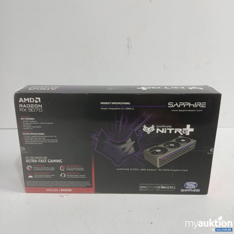 Artikel Nr. 996357 Artikel Nr. 996357: Sapphire Nitro+ AMD Radeon RX9070 16GB