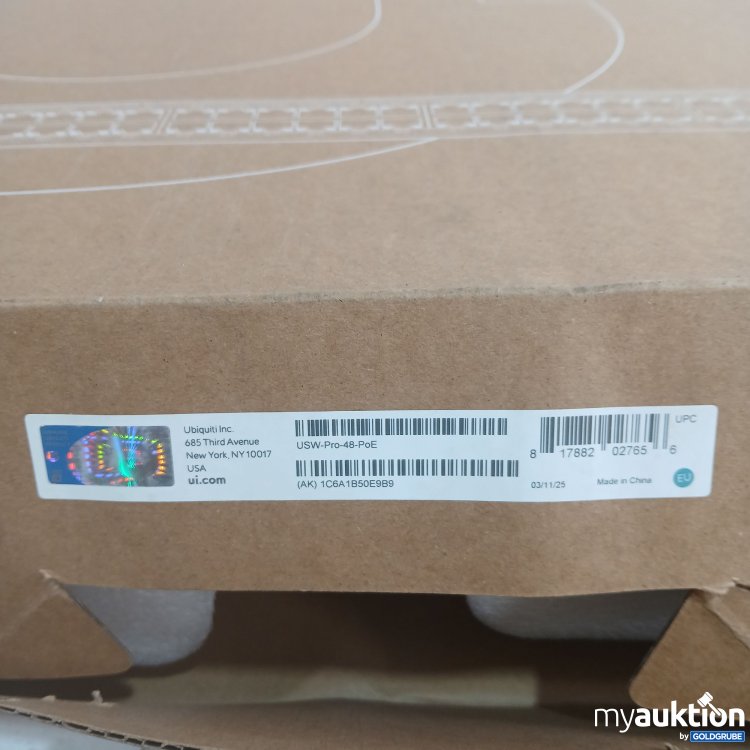 Artikel Nr. 446358 Artikel Nr. 446358: UniFi Switch Pro 48 PoE