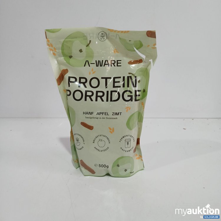 Artikel Nr. 807358 Artikel Nr. 807358: A Ware Protein Porridge Hanf Apfel Zimt 500g