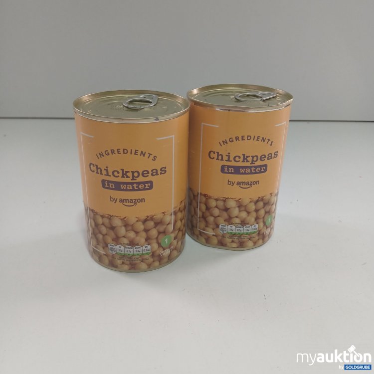 Artikel Nr. 834358 Artikel Nr. 834358: Amazon Chickpeas in water 2x400g