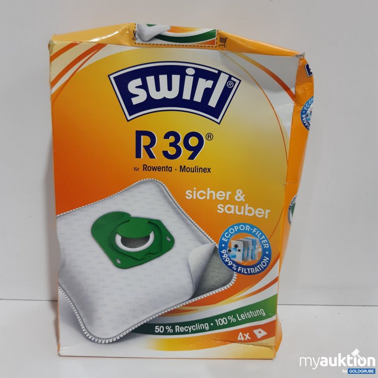 Artikel Nr. 849358: Shirley R39 für Rowenta Staubsaugerbeutel 4x 