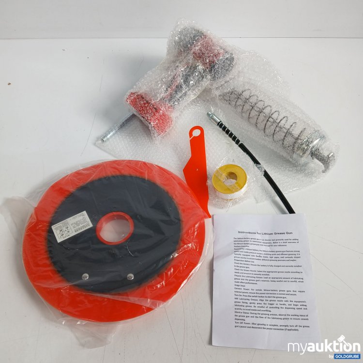 Artikel Nr. 865358 Artikel Nr. 865358: Instruktion für Lithium Grease Gun