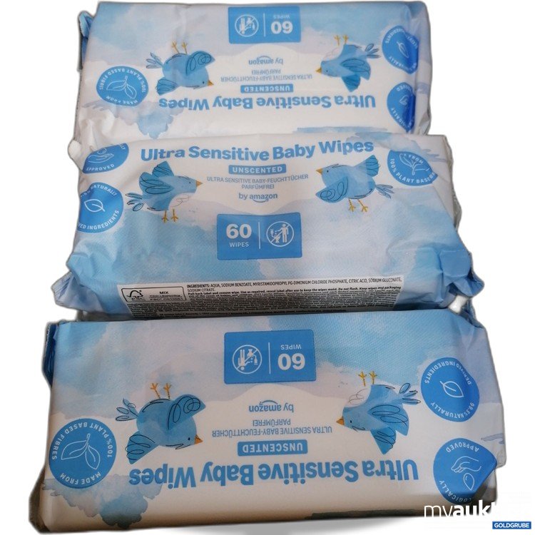 Artikel Nr. 888358 Artikel Nr. 888358: Amazon Ultra Sensitive Baby Wipes 18Stk
