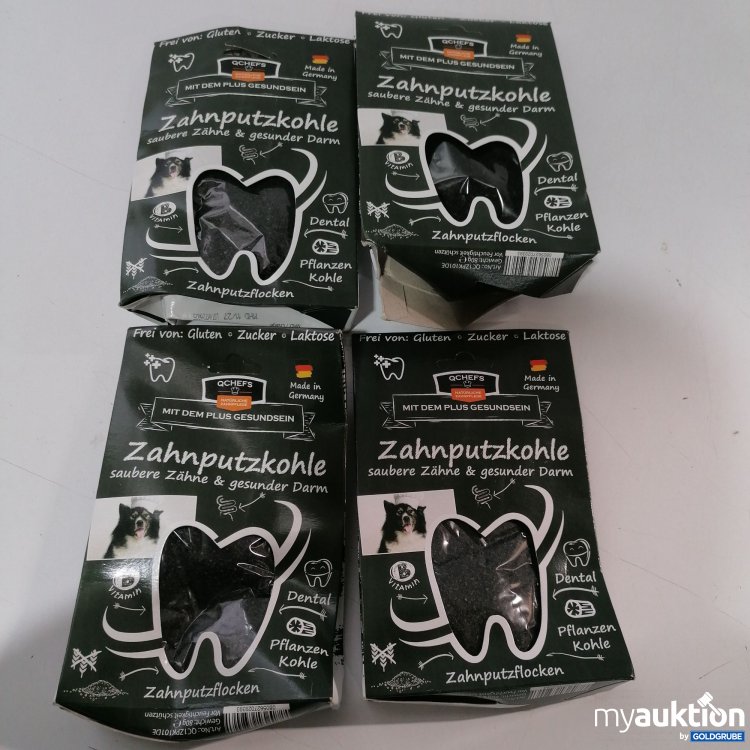 Artikel Nr. 951358: Qchefs Zahnputzkohle 4x 80g