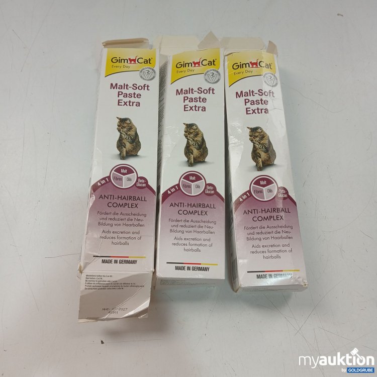 Artikel Nr. 981358 Artikel Nr. 981358: GimCat Malt Soft Paste Extra Anti haarball 3x200g