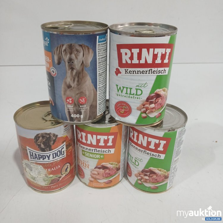 Artikel Nr. 986358: Diverse Hundefutter 5x400g 