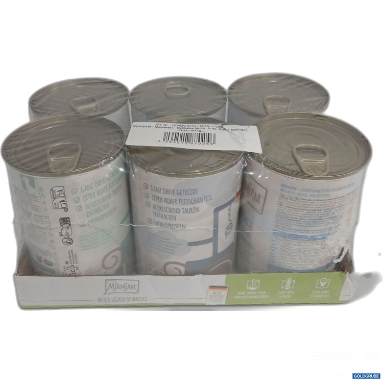 Artikel Nr. 990358: Mjamjam Katzenfutter Mixpaket 2 6x400g 