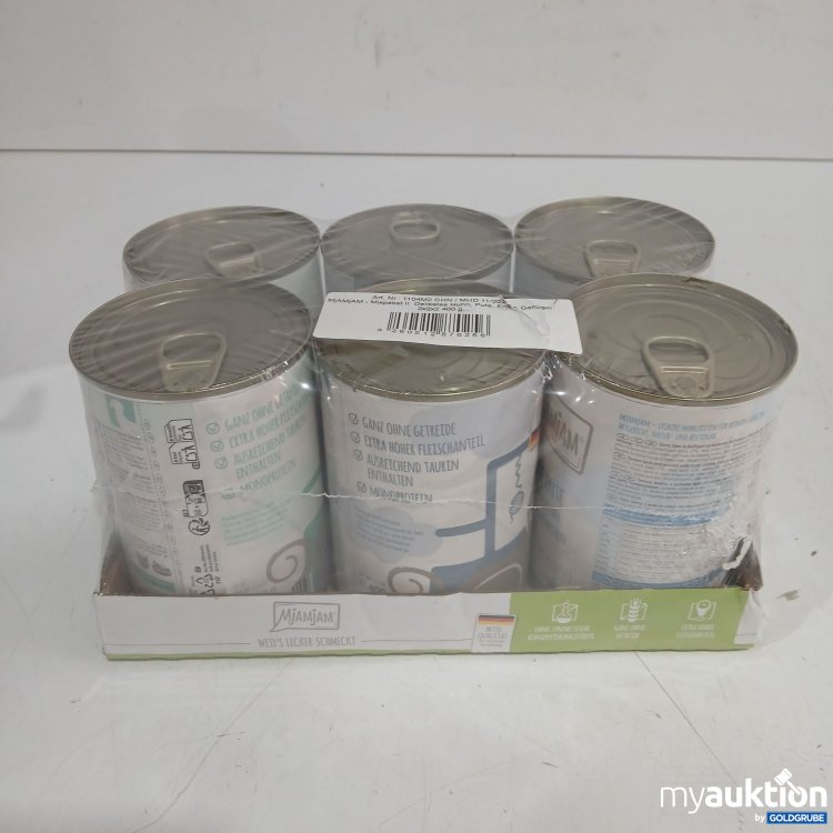 Artikel Nr. 990358: Mjamjam Katzenfutter Mixpaket 2 6x400g 